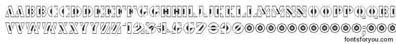 LePochoirCreux-Schriftart – Ausschneideschriften