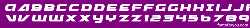 Graymalkintitle Font – White Fonts on Purple Background