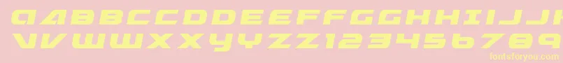 Graymalkintitle Font – Yellow Fonts on Pink Background