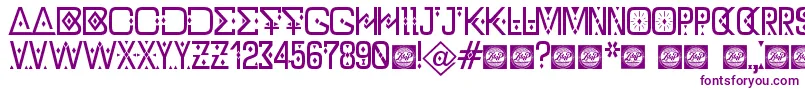 DzTypographyZilapBolddemo-fontti – violetit fontit