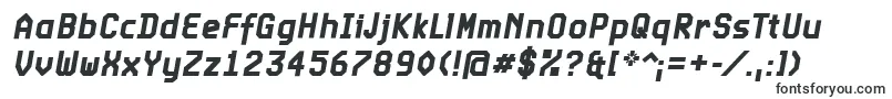 ExpoCondBoldItalic Font – Fonts for Google Chrome