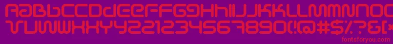 En savoir plus sur la police Scifie Police Scifie – polices rouges sur fond violet