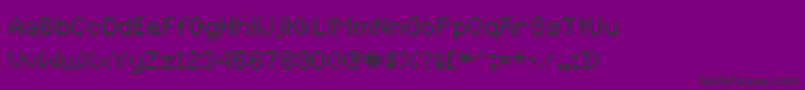 Police CcRedAlertInet – polices noires sur fond violet