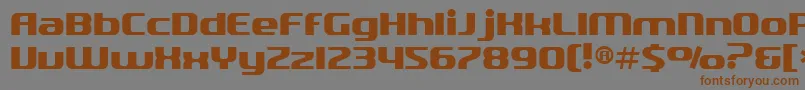 Weitere Informationen zur SfQuartzite-Schriftart SfQuartzite-Schriftart – Braune Schriften auf grauem Hintergrund