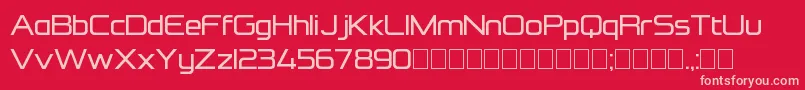 Lisätietoja FormationSansRegular-fontista FormationSansRegular-fontti – vaaleanpunaiset fontit punaisella taustalla