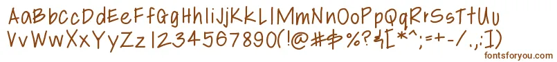 Libbyshand Font – Brown Fonts