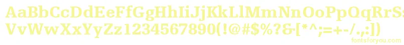 EgyptienneFLt75Black Font – Yellow Fonts