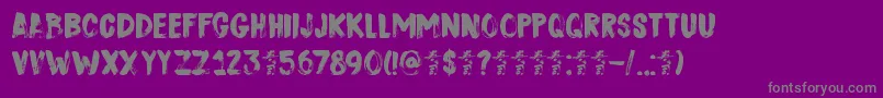 More about DkSushiBar Font DkSushiBar Font – Gray Fonts on Purple Background