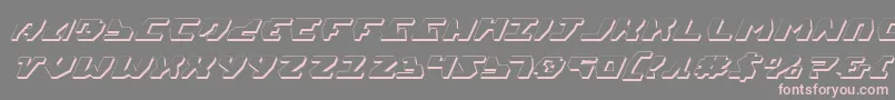 Gyrv23Di Font – Pink Fonts on Gray Background