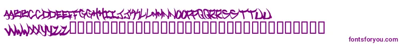 Welcometotexas Font – Purple Fonts on White Background
