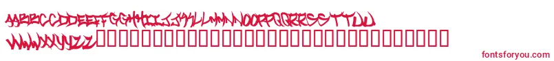 Welcometotexas Font – Red Fonts on White Background