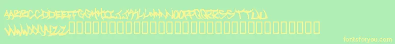 More about Welcometotexas Font Welcometotexas Font – Yellow Fonts on Green Background