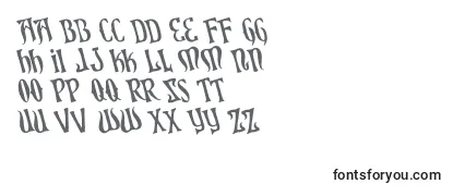 XiphosRotated Font