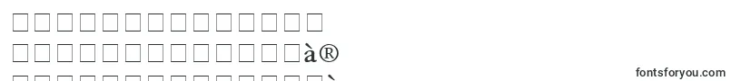 フォントGaramondRepriseSsiBold – タミル文字