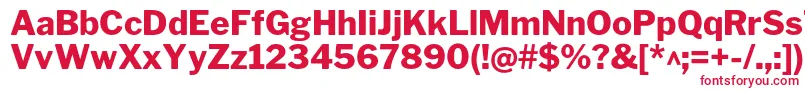 LibrefranklinExtrabold Font – Red Fonts