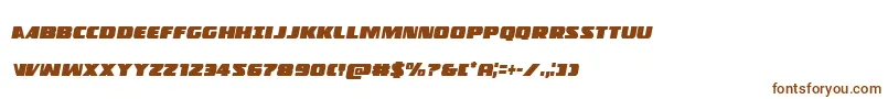Policecruisercondital Font – Brown Fonts