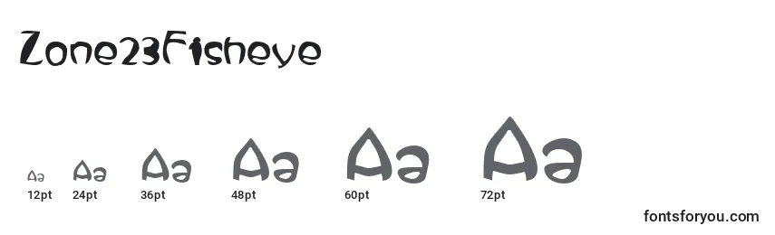 Zone23Fisheye Font Sizes