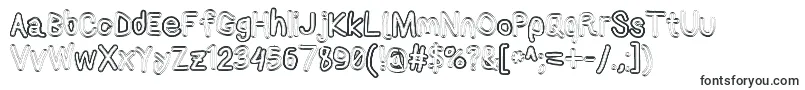 Czcionka Applestormxbdfax – kroje pisma w dużych rozmiarach