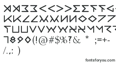  Ravenia font
