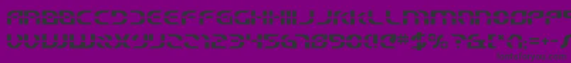 Starfbv2 Font – Black Fonts on Purple Background