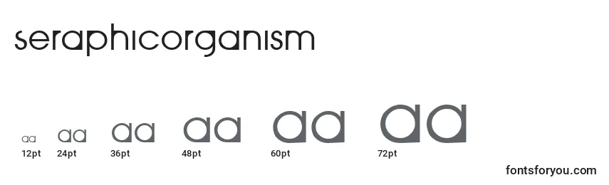 Размеры шрифта SeraphicOrganism