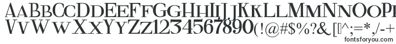 Fonte FineSerif – Catálogo