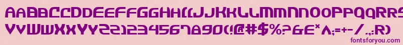 Jannv2 Font – Purple Fonts on Pink Background