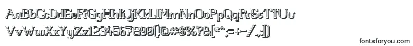 Whitelinefever3D100 Font – 3D Fonts
