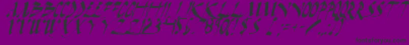 More about DarkHorseItalic Font DarkHorseItalic Font – Black Fonts on Purple Background