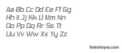 VibrocentricItalic-fontti