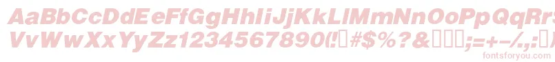 VivassskBolditalic Font – Pink Fonts