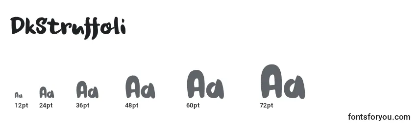 DkStruffoli Font Sizes