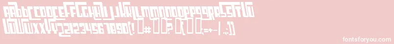 More about CosmicAgeItalic Font CosmicAgeItalic Font – White Fonts on Pink Background