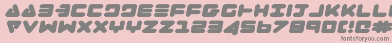 More about ZealotExpandedItalic Font ZealotExpandedItalic Font – Gray Fonts on Pink Background