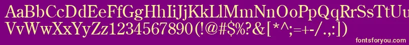 More about Centuryold Font Centuryold Font – Yellow Fonts on Purple Background