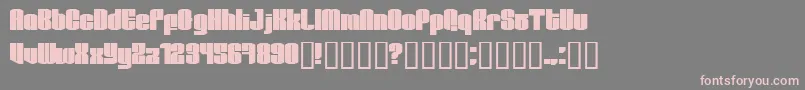 More about Test1 Font Test1 Font – Pink Fonts on Gray Background