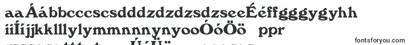 Шрифт Kesslerdemi – венгерские шрифты