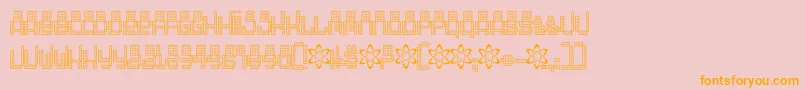 More about Oddessey6000 Font Oddessey6000 Font – Orange Fonts on Pink Background