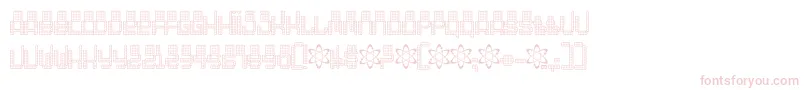 Oddessey6000 Font – Pink Fonts on White Background