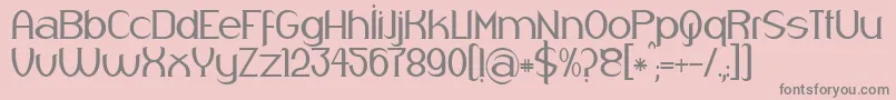 More about Respingo Font Respingo Font – Gray Fonts on Pink Background