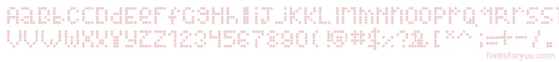 Alienss Font – Pink Fonts on White Background