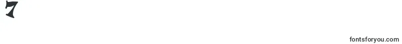 Lounger Font – Fonts for Digit 7