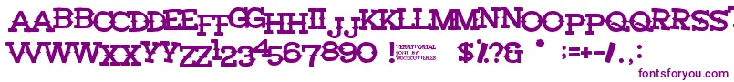 Territorial Font – Purple Fonts