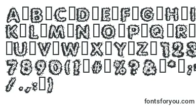 Carvings font – destroyed Fonts