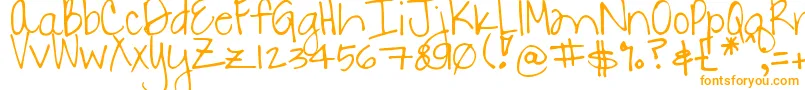 DjbDanielle2 Font – Orange Fonts