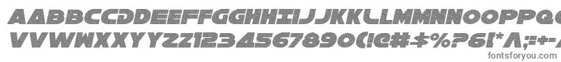 Galaxy1ci-fontti – harmaat kirjasimet valkoisella taustalla