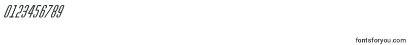 HuxleyBolditalic Font – Fonts for Numbers and Digits