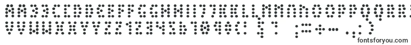 PeexLight Font – Black Fonts on White Background