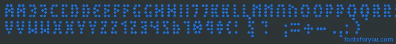 Más sobre la fuente PeexLight fuente PeexLight – Fuentes Azules Sobre Fondo Negro