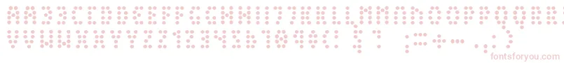PeexLight Font – Pink Fonts on White Background